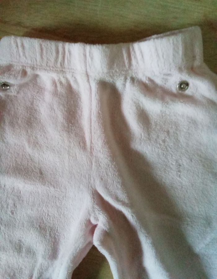 Babygro 2 pièces en velours Kiabi 3 mois - photo numéro 9