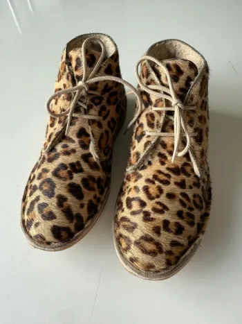 Boots léopard minelli
