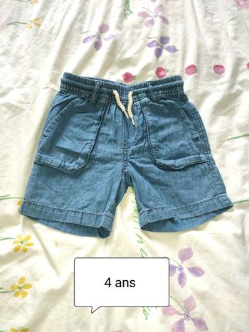 Short en jean