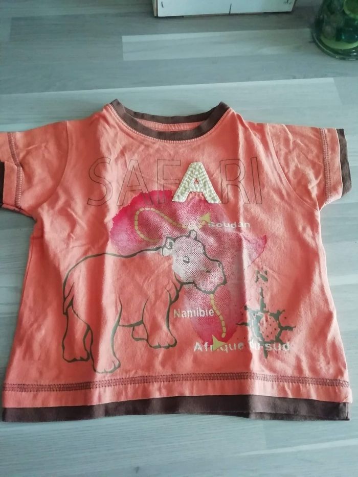 Tee-shirt manches courtes 24 mois