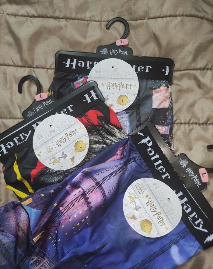 Lot 3 boxers homme taille L Harry Potter - photo numéro 2