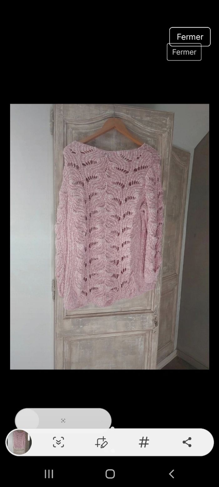 Pull rose - photo numéro 2