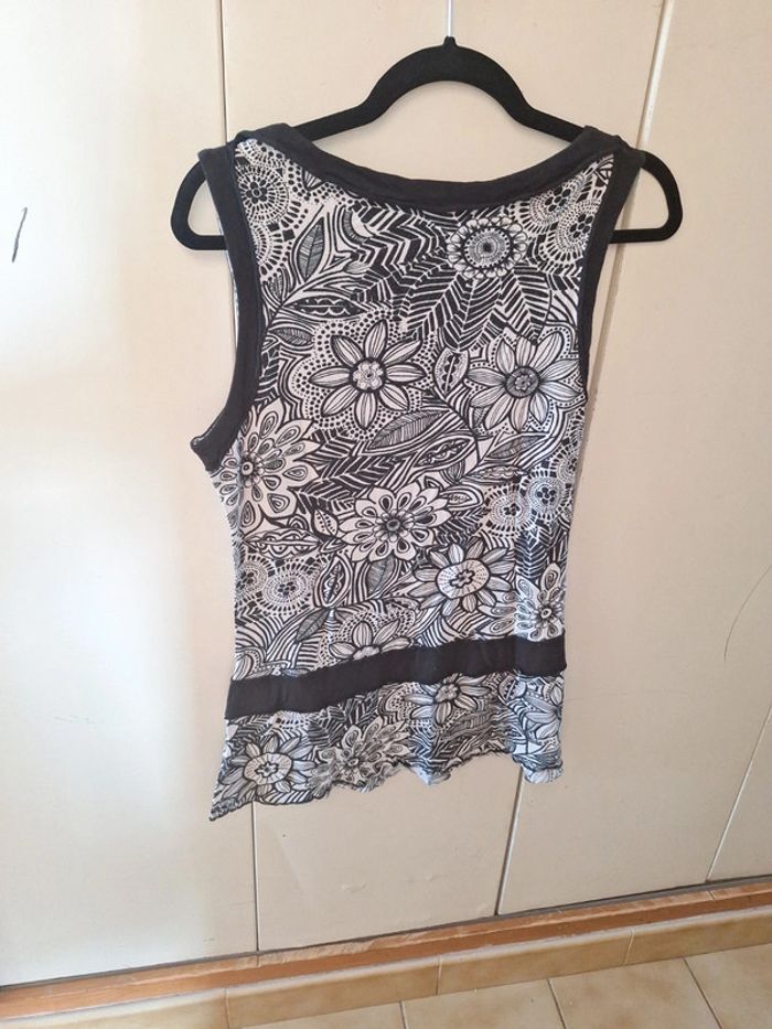 T-shirt long fiorella di verdi T3 - photo numéro 3