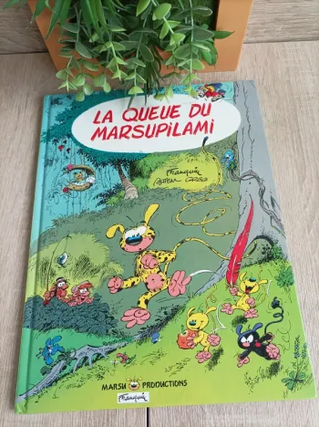 Bande dessinée BD La queue du Marsupilami 1987