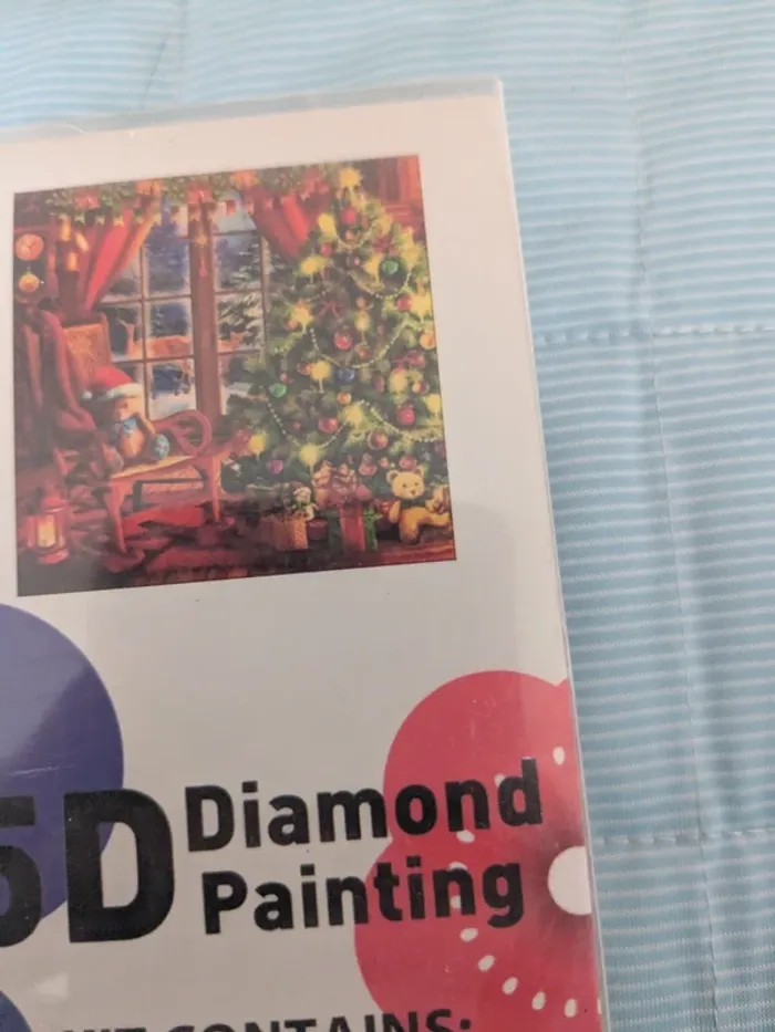 Diamond painting 5D noel. 30x30 Cm