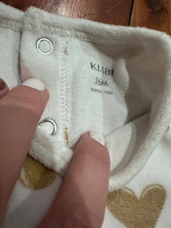 Pyjama cœur Kiabi 36m - photo numéro 2