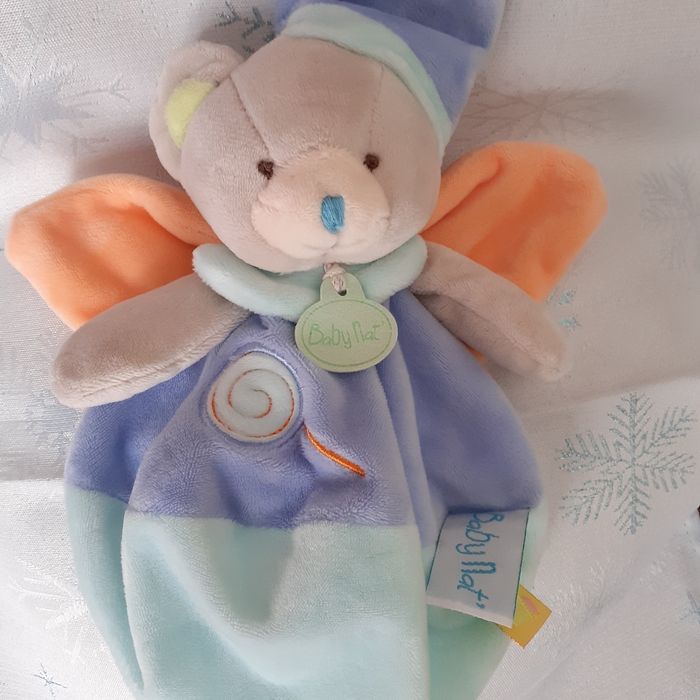 Baby nat: Doudou plat Ourson - photo numéro 2