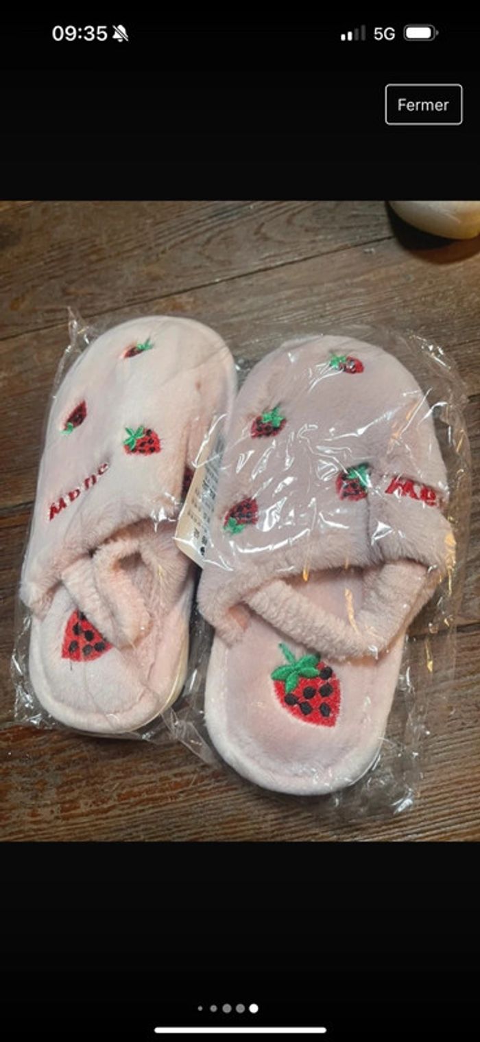 Pantoufle chausson enfant - photo numéro 5