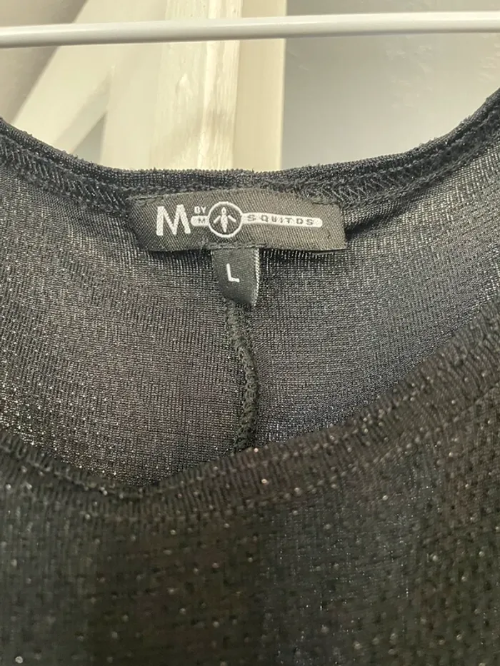 Robe pailletée noire taille L - photo numéro 2