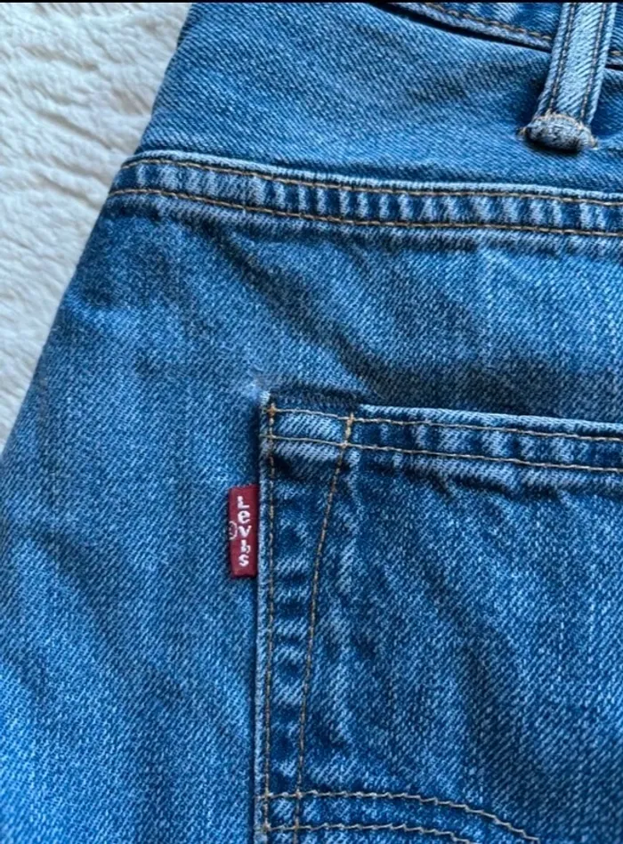 Jean Levi’s 501 bleu homme coupe relaxed droite ample taille W38 48 XL - photo numéro 3