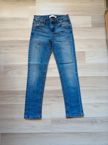 Jean ceinture réglable