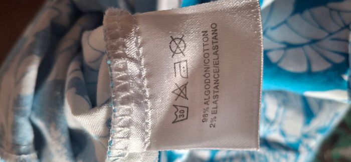 Robe sans manches bleu marque Trasluz taille 8 ans - photo numéro 3