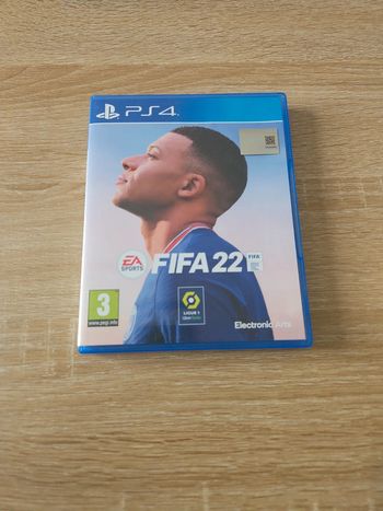 Jeu ps4 fifa 22
