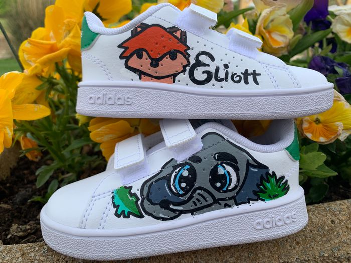 Basket Customisées Animaux - photo numéro 2