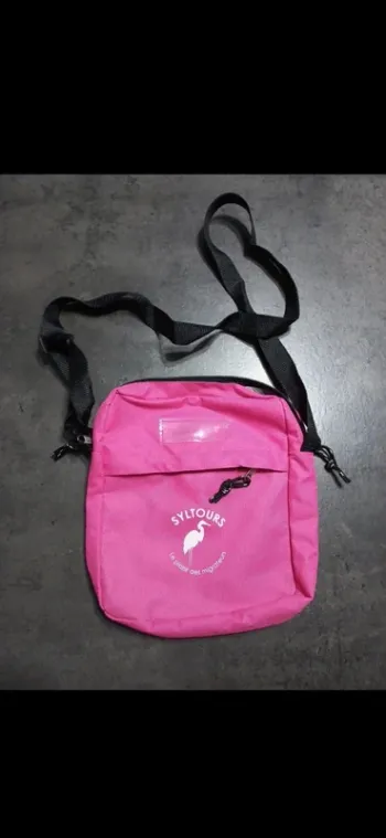 Pochette rose voyage