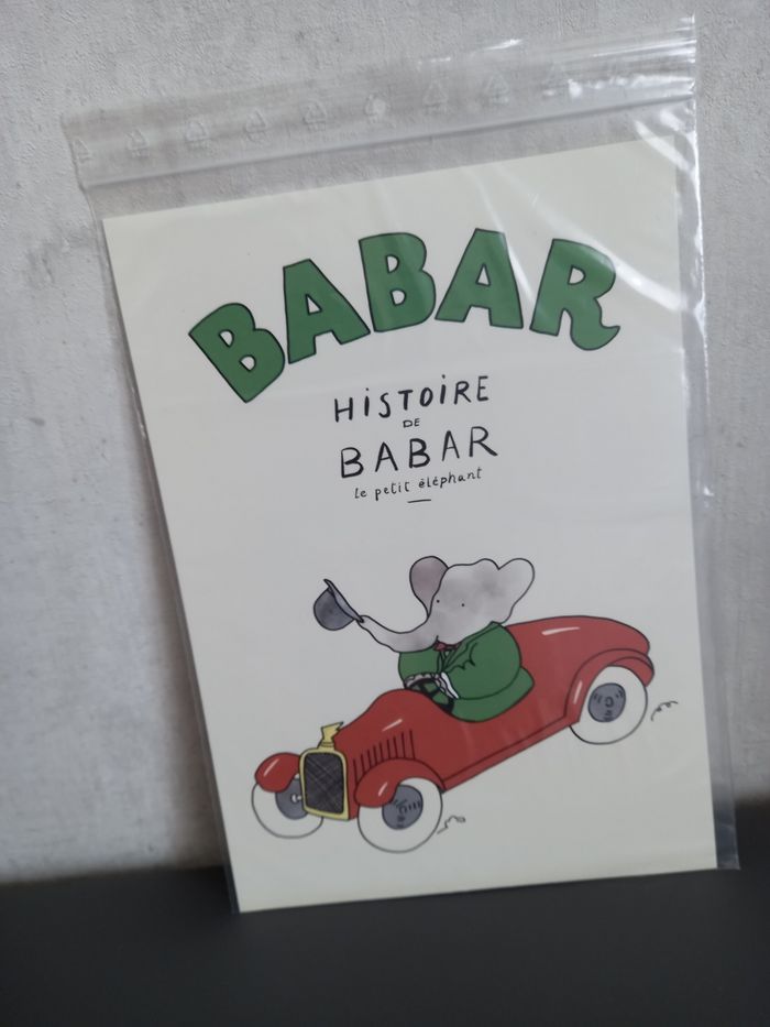 Affiche décorative Babar