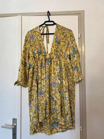 Robe courte d’été col V taille M/L
