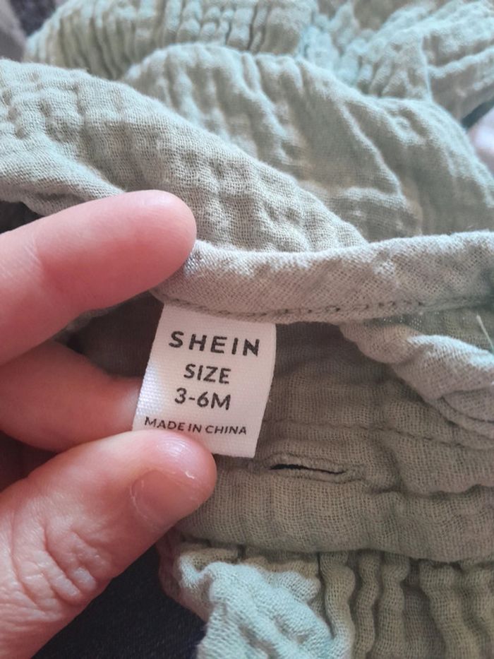 Salopette pantalon sans manche fille 3/6mois - photo numéro 4