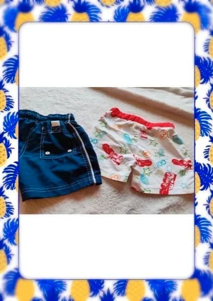 Lot de 2 maillots de bain shorts - photo numéro 6