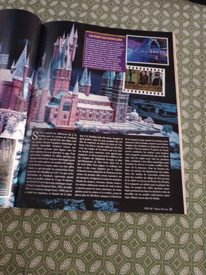 Magazine Harry Potter Pop UP le guide - photo numéro 16