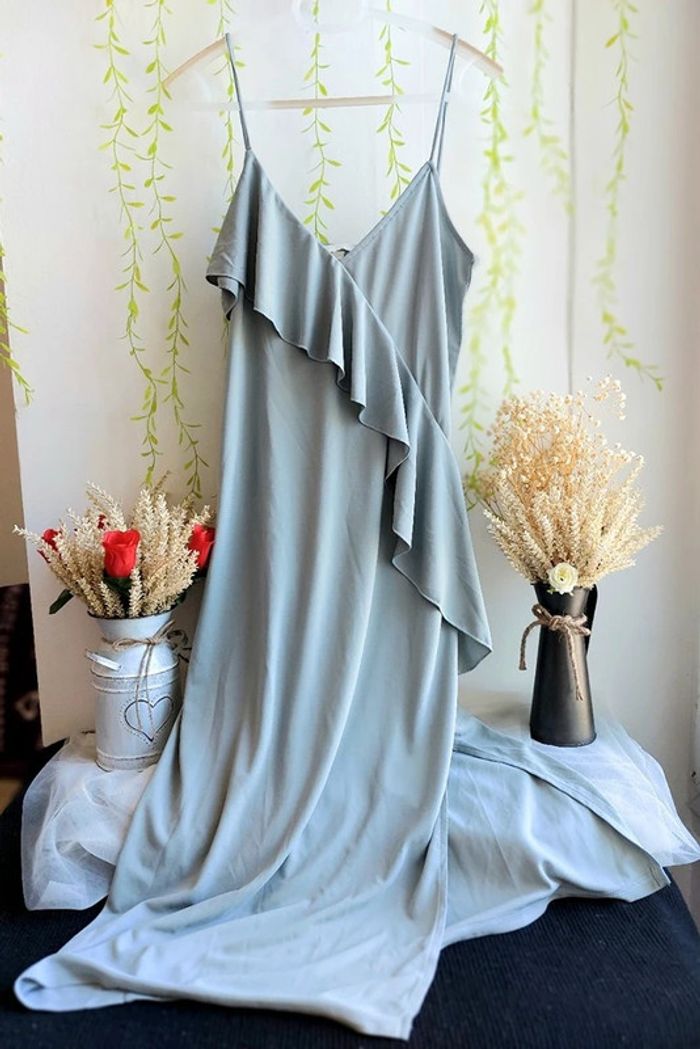 Robe longue H&M – M – Bleu clair – État : Excellent