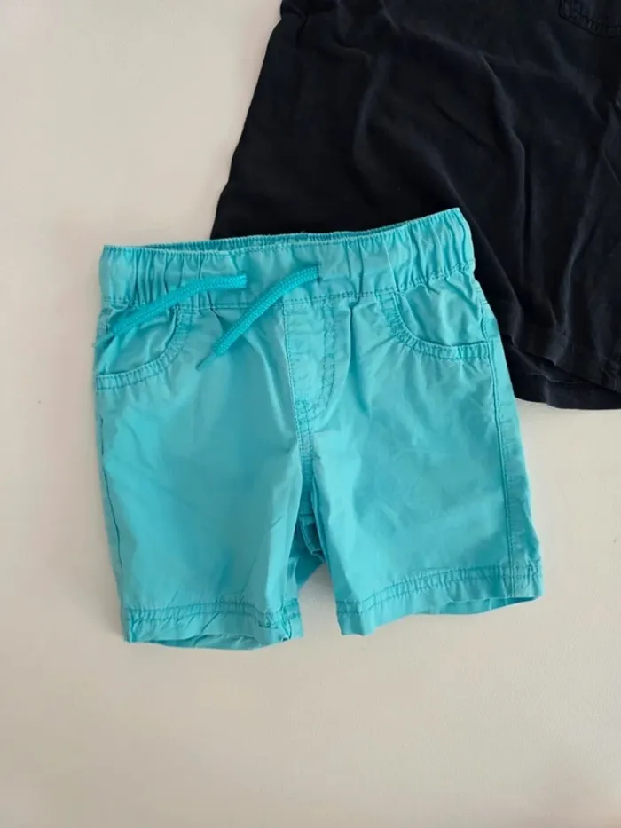 Ensemble short turquoise - photo numéro 2