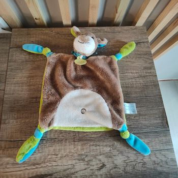 Doudou chien baby nat