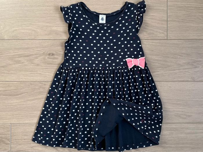 Robe en coton imprimé pois Petit bateau T-5 ans - photo numéro 2