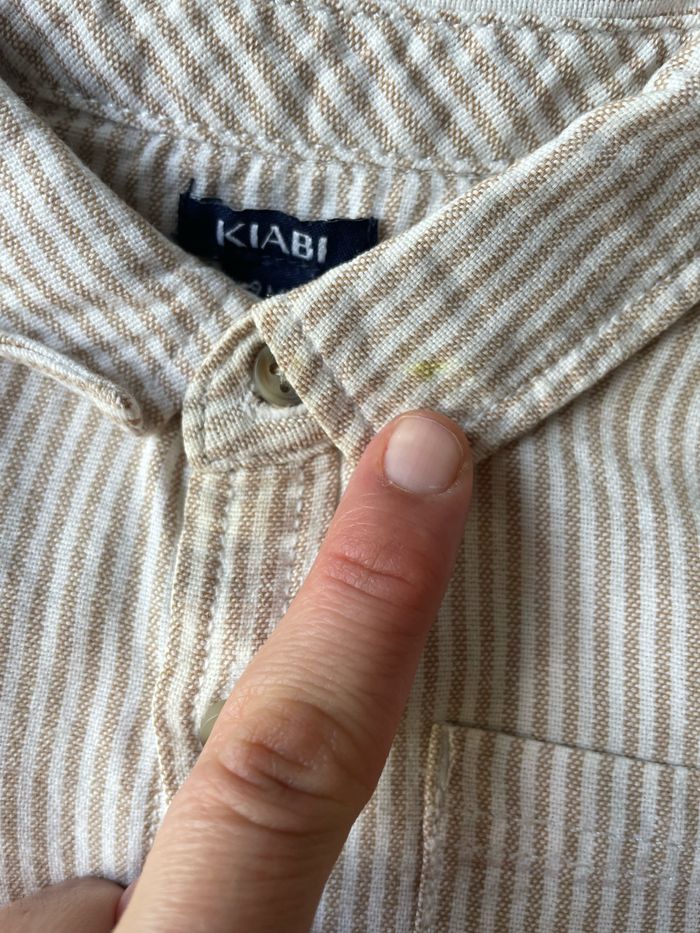 Ensemble 3 pièces cargo avec chemise et son pull torsadé - photo numéro 4