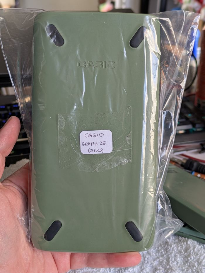 Calculatrice scientifique : Casio Graph 25 (24ko) - photo numéro 5