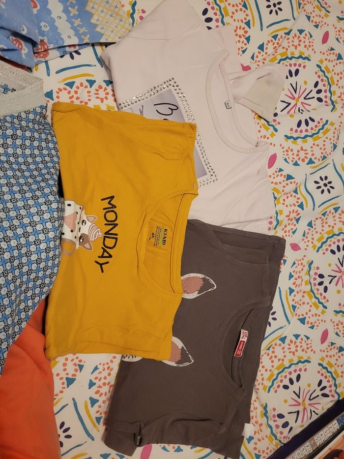 Lot haut manches longues