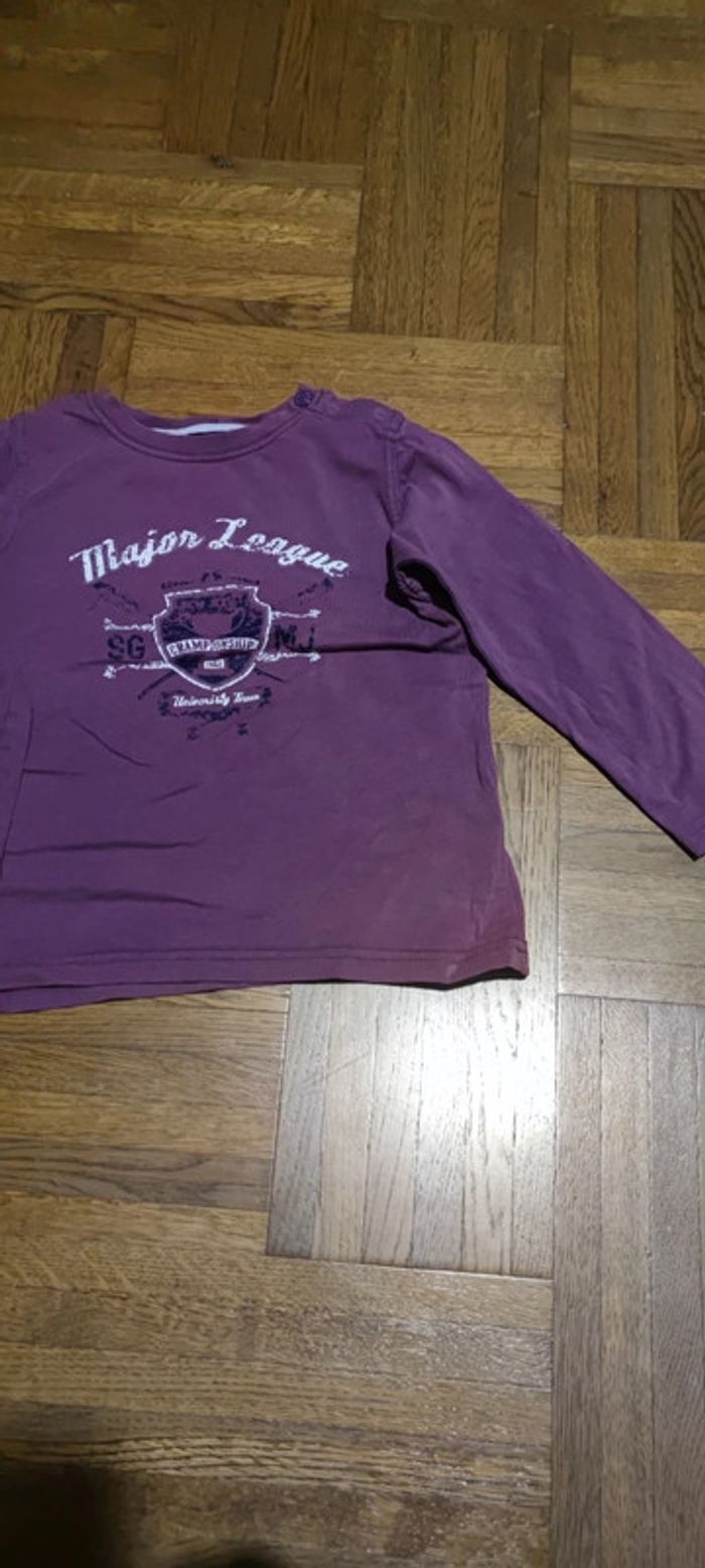 Maillot manches longues 4 ans