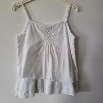 Orchestra - top coton blanc 10 ans