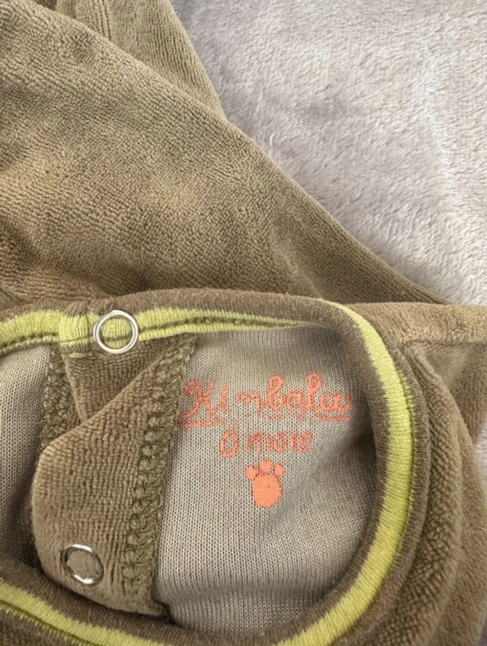 Pyjama en velours garçon - naissance - Kimbaloo - photo numéro 3