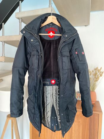 Parka Wellensteyn (marine) XS / 34 / 6 Veste hiver ultra chaude, imperméable et flexible Wellensteyn