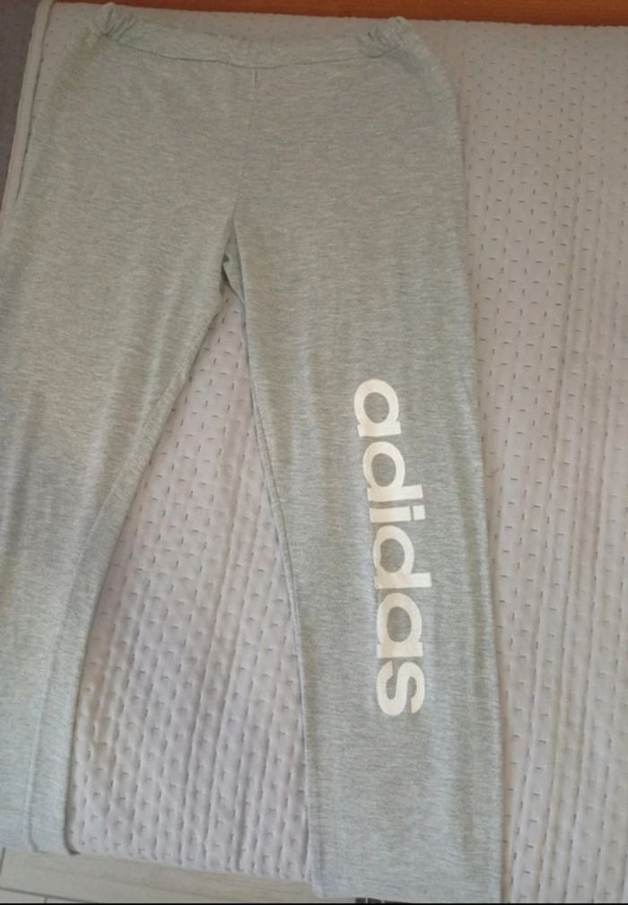 Legging "Adidas" gris - photo numéro 3
