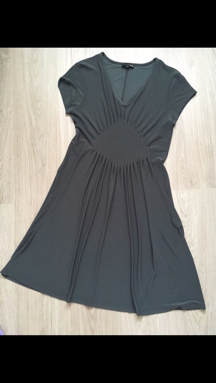 Robe Evakayan fluide kaki taille 44