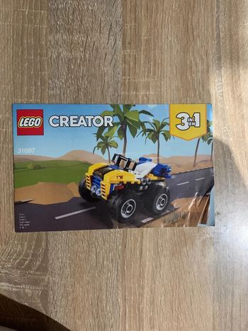 Notice livret Lego Creator 31087 Véhicule tout terrain