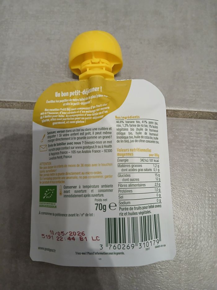 23 gourdes petit déjeuner good goût neuves - photo numéro 5