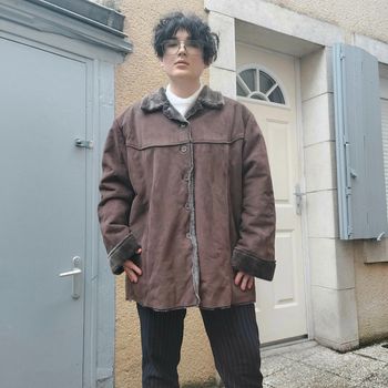 Superbe veste fourrée pour taille 44