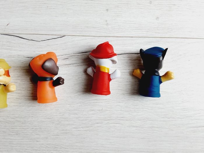 Jeu jouet enfant 5 marionnettes de doigts Pat patrouille Paw patrol - photo numéro 6