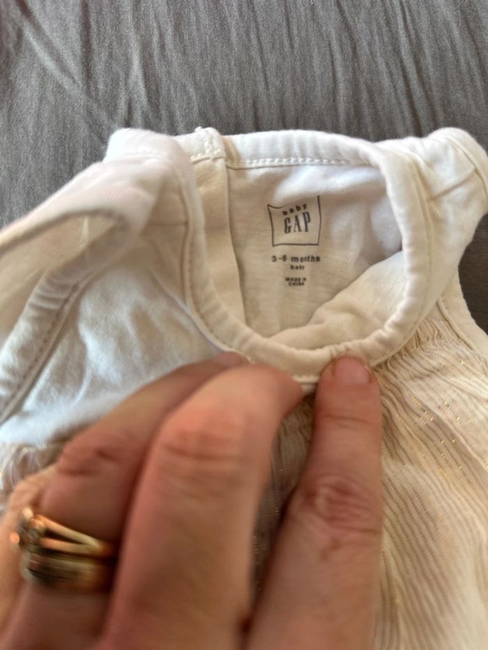 Robe gap avec body intégré 3/6m - photo numéro 3