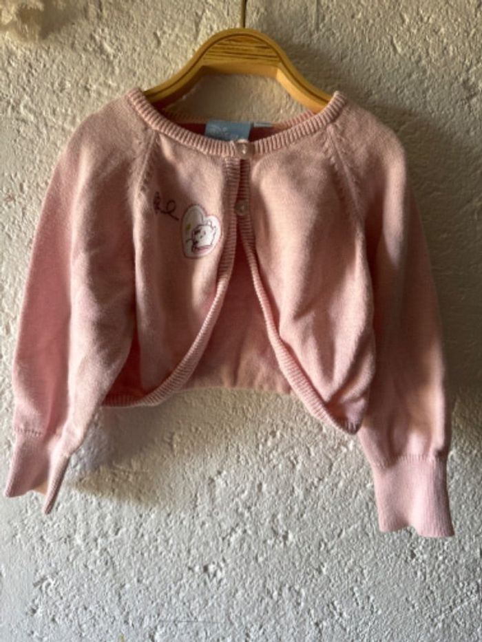 Boléro rose Disney