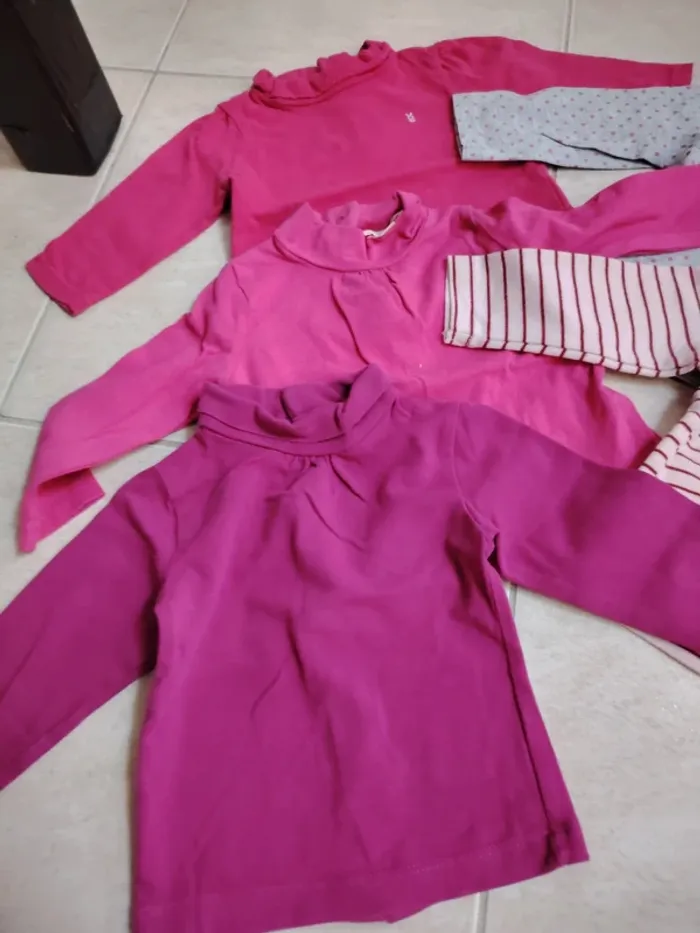 Lot sous pull bébé fille - photo numéro 4