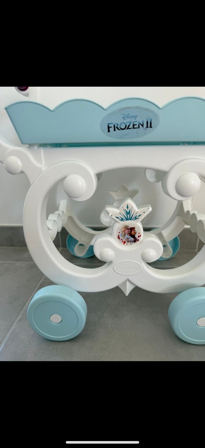 Chariot dînette avec plateau Reine des neiges - photo numéro 2