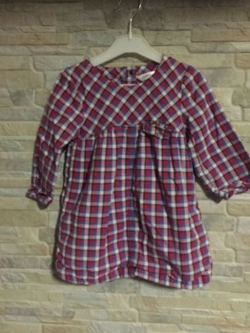 Robe à carreaux Kidkanai 24M