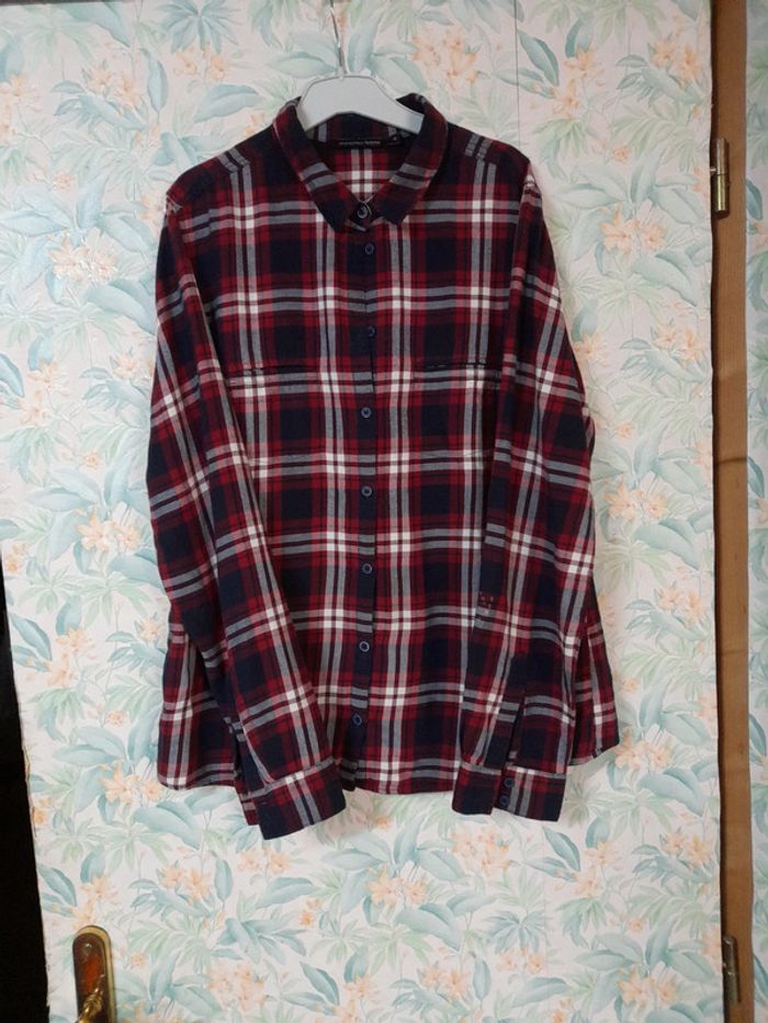 Chemise femme a carreaux - photo numéro 2