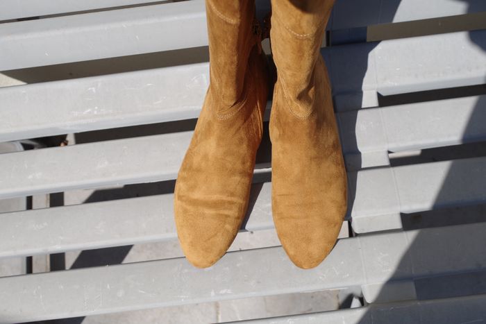 Bottes cuissardes  Mango - marron T39 - photo numéro 7