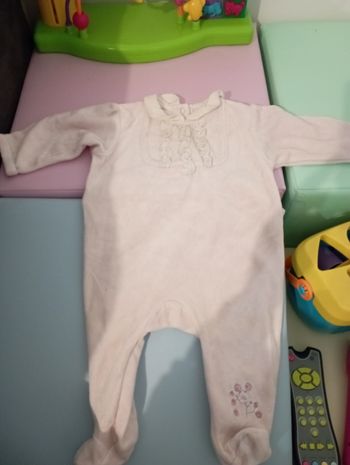 Pyjama velours 3 mois