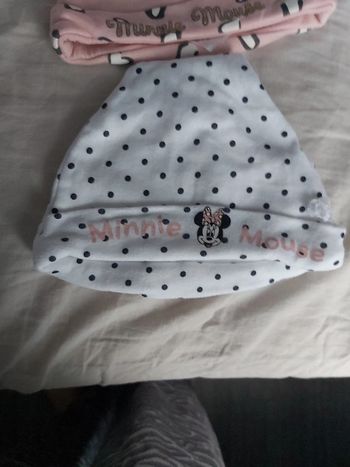 Bonnet minnie disney primark taille 3/6mois 68cm